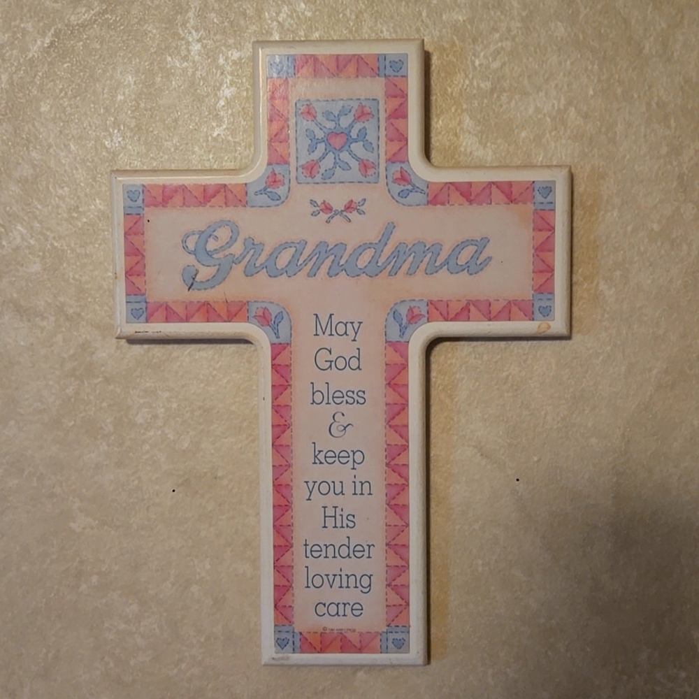Grandma Wooden Cross